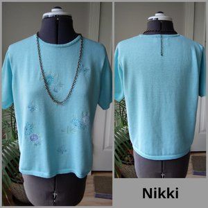 Nikki Vintage Embroidered Sweater